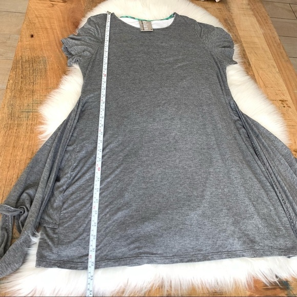 Anthropologie Dolan Left Coast Collection T-Shirt Tie Casual Dress sz Medium - Picture 10 of 15